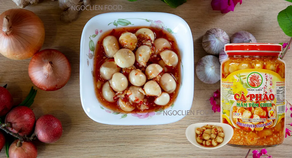 Cà pháo mắm tôm chua 850g