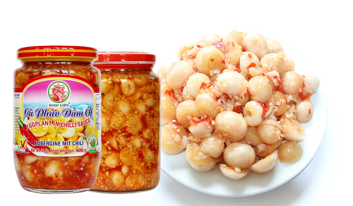 Cà pháo dầm ớt 850g