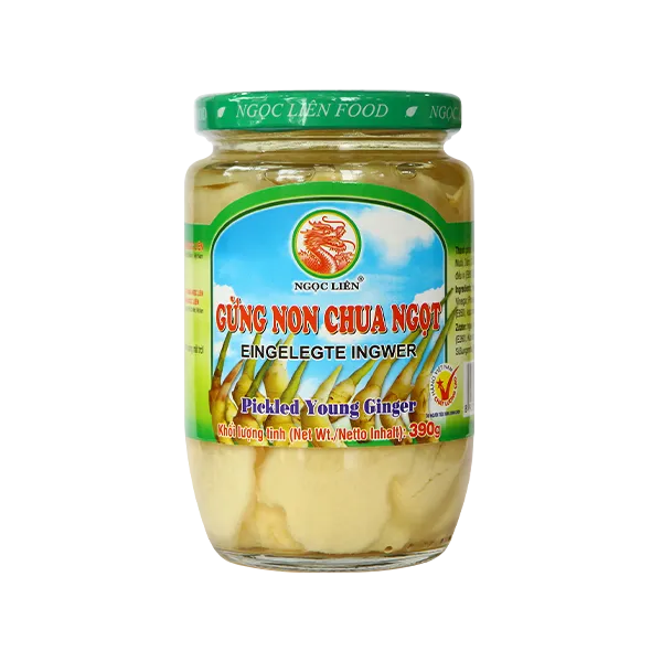 Gừng non chua ngọt 390g