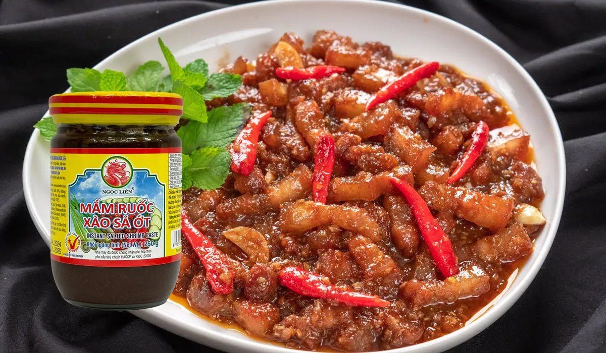 Mắm ruốc xào sả ớt 250g